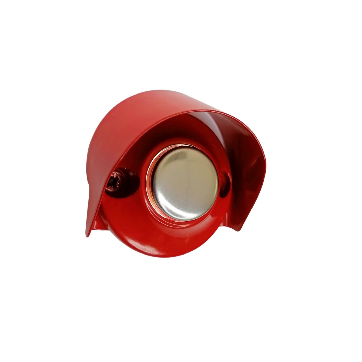 Кнопка накладная с козырьком JSB 20.0 Off-(On) красный