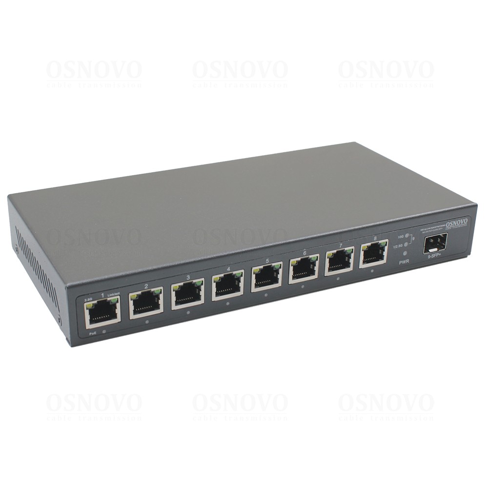 SW-8D1X(120W) PoE коммутатор