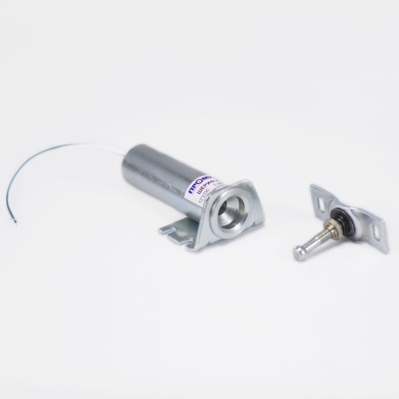 ШЕРИФ-4 НЗ Д Электромеханический замок с толкателем и датчиком положения двери