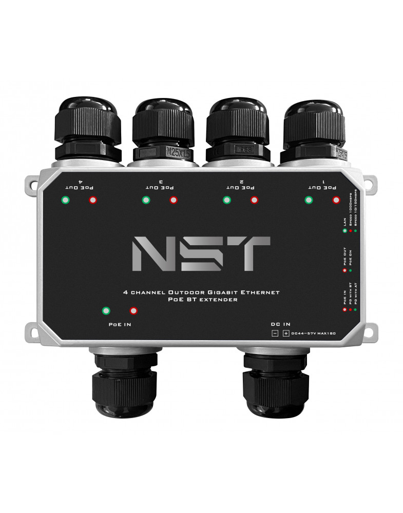 NST NS-EXSW-5GP/W уличный Ultra PoE удлинитель