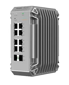 10-портовый промышленный коммутатор RG-NIS3100-8GT2SFP-HP
