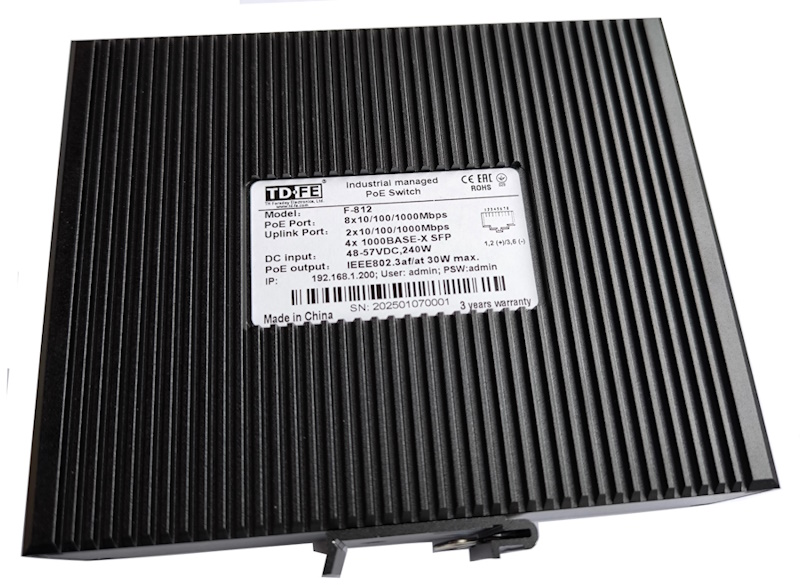PoE коммутатор F-812