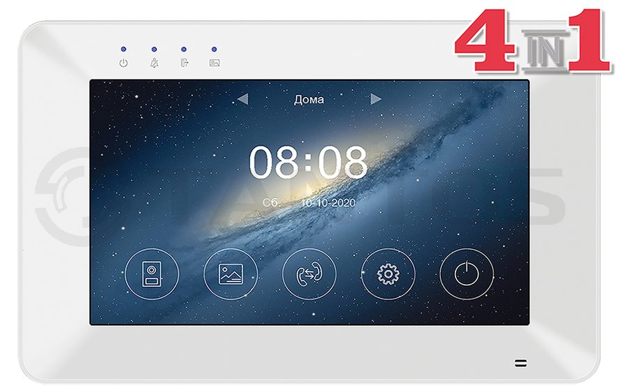 Rocky HD (XL или VZ) Монитор цветного видеодомофона 7 дюймов
