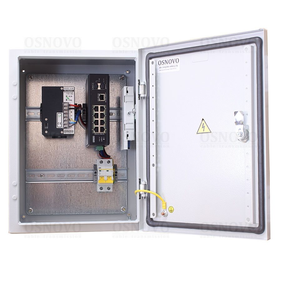 OS-341(SW-60812/I) Уличный PoE коммутатор на 11 портов