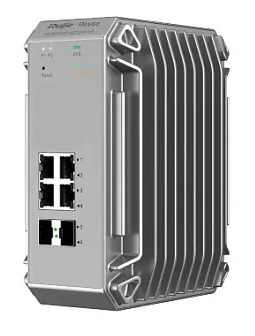6-портовый промышленный коммутатор для суровых условий эксплуатации RG-NIS3100-4GT2SFP-HP