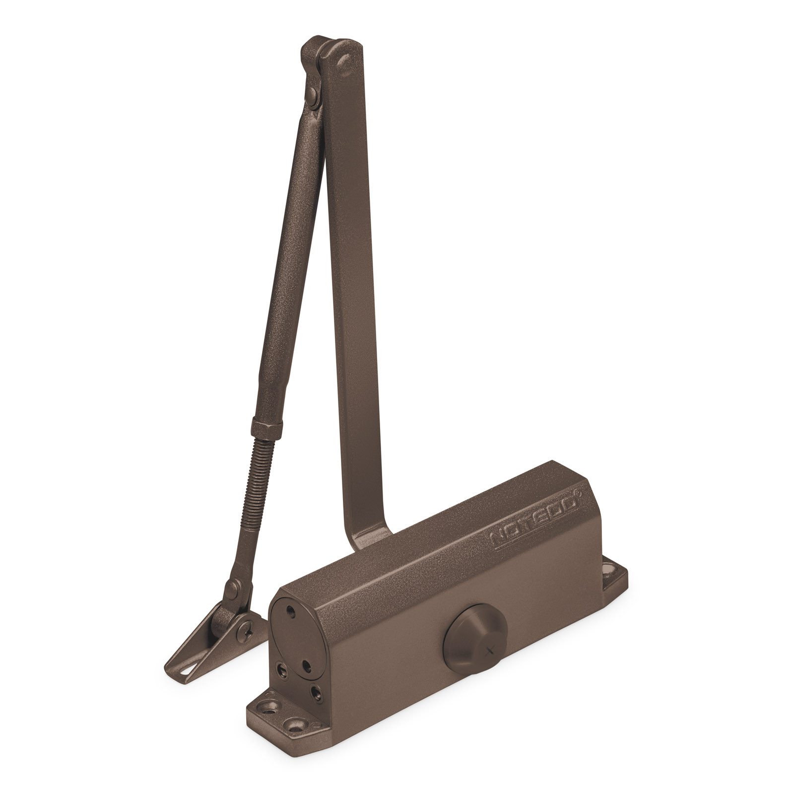 DC-120 лёгкий характер Коричневый Дверной доводчик до 120 кг