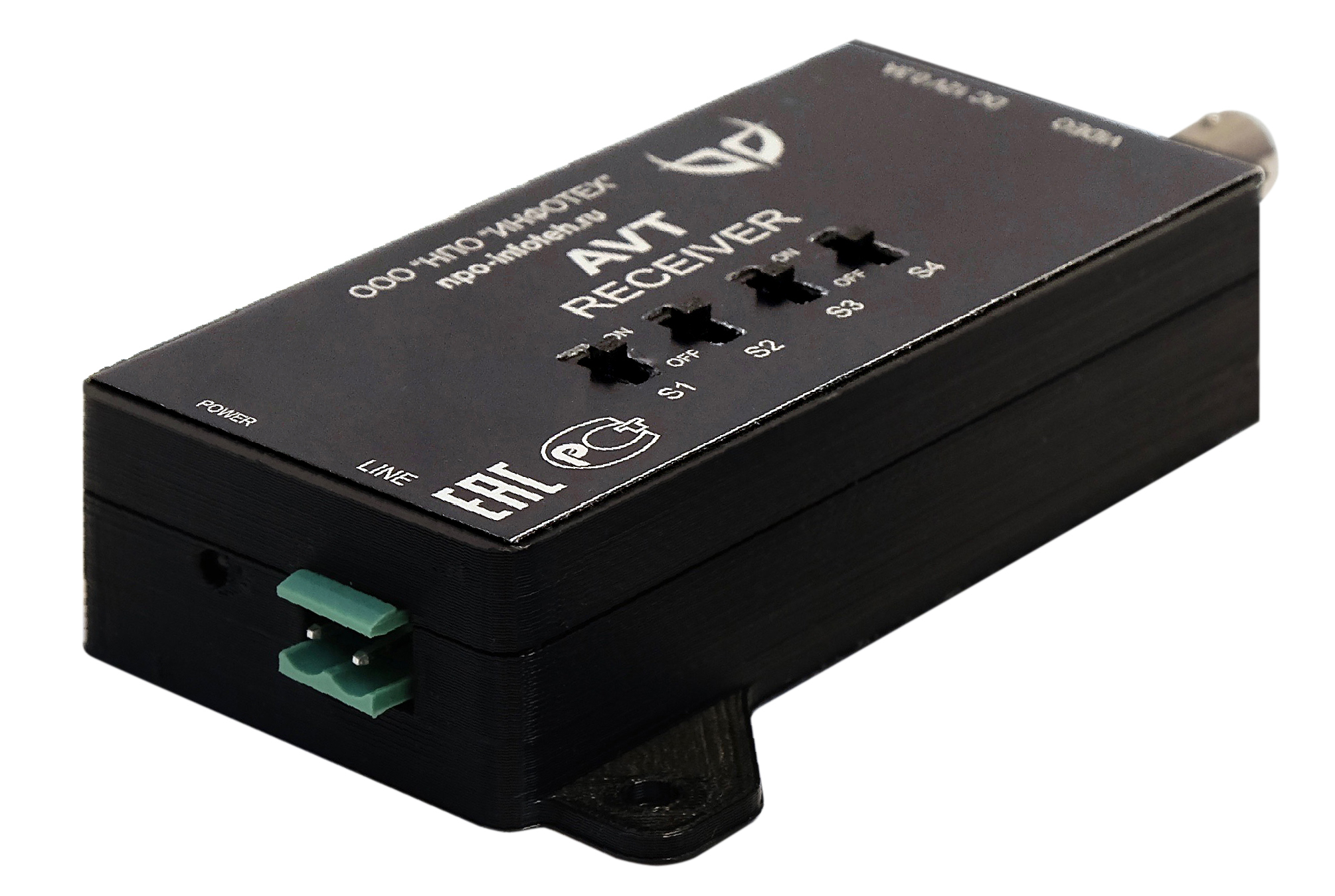 AVT-4KRX801TVI Активный приемник HDTVI видеосигналов