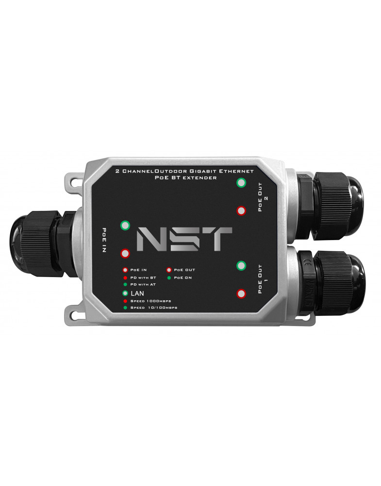 NST NS-EXSW-3GP/W уличный Ultra PoE удлинитель