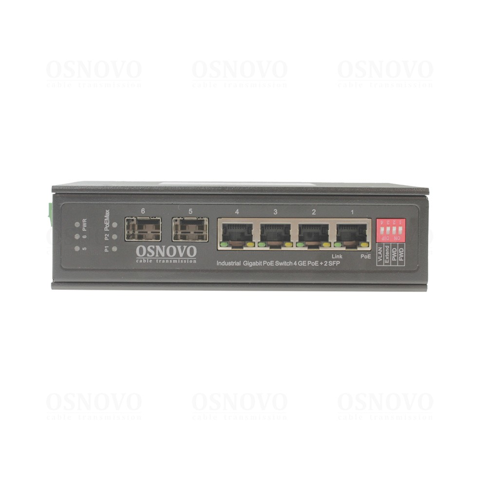 SW-80402-I PoE коммутатор промышленный