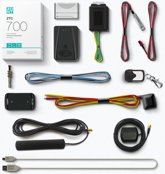 ZONT-700 (АВТО) Спутниковая охранно-поисковая система