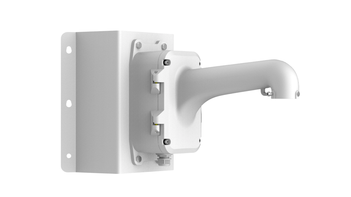 Крепление на угол с монтажной коробкой F-AY10044