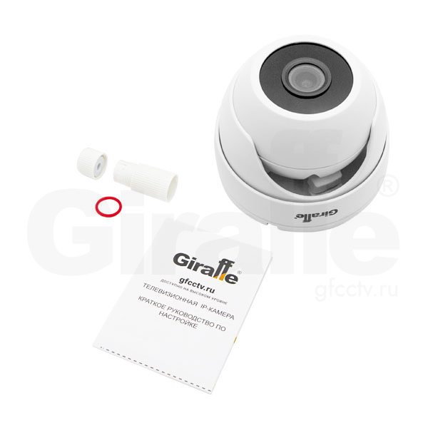 GF-IPVIR4305MP2.0 v2 (2.8) Антивандальная IP видеокамера со Встроенным Микрофоном