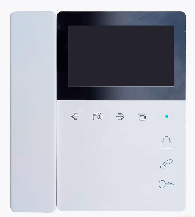 Elly S с трубкой Монитор видеодомофона 4.3"