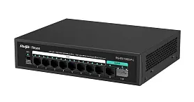 10-портовый неуправляемый гигабитный PoE-коммутатор RG-ES110GS-P-L