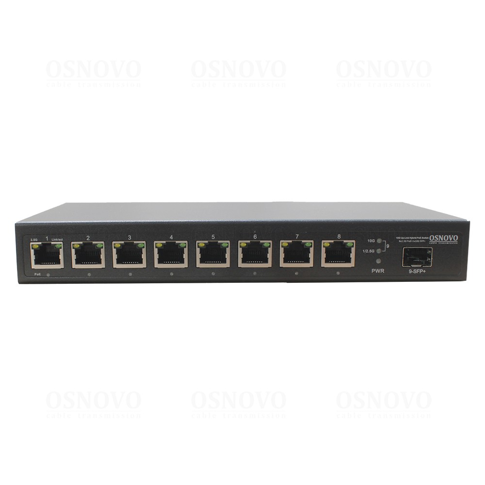 SW-8D1X(120W) PoE коммутатор