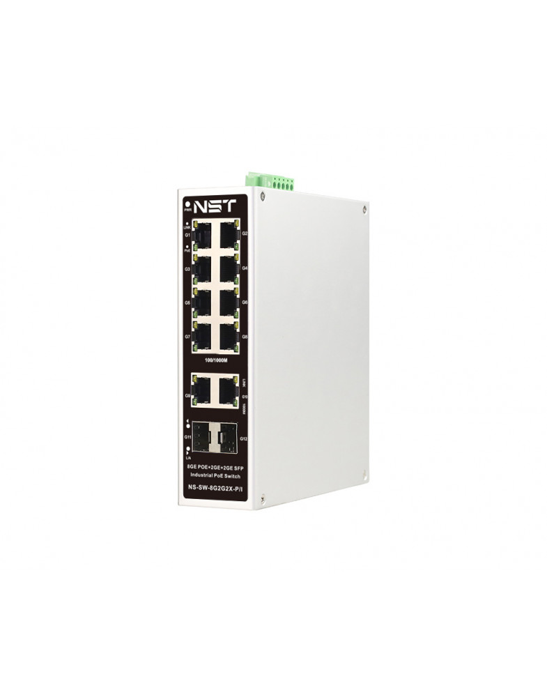 NS-SW-8G2G2X-P/I Промышленный PoE коммутатор