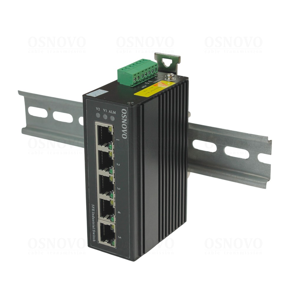 SW-5F-I Компактный промышленный Ethernet коммутатор