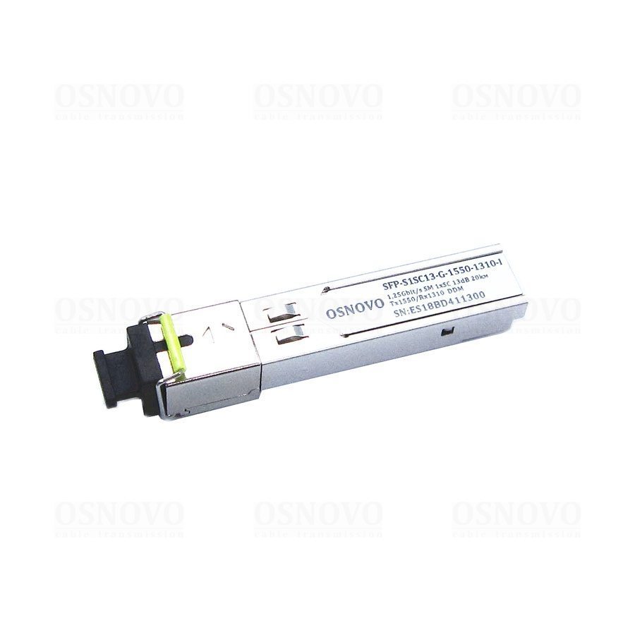 SFP-S1SC13-G-1550-1310-I Промышленный оптический SFP модуль
