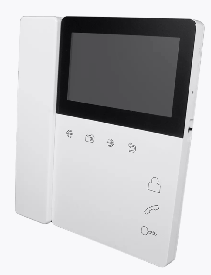 Elly S с трубкой Монитор видеодомофона 4.3"