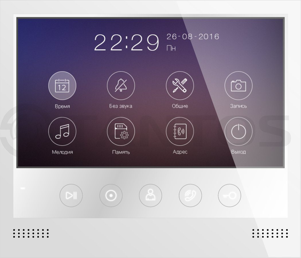 Selina HD M (VZ или XL) (обновленная версия) Монитор цветного видеодомофона 7 дюймов