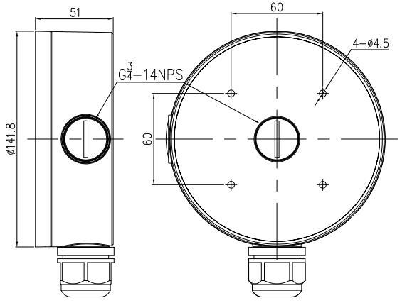 STB-K645E  Коммутационная коробка