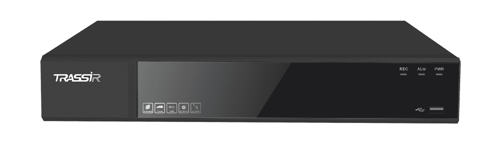 TRASSIR TR-N1216P - Сетевой видеорегистратор c PoE