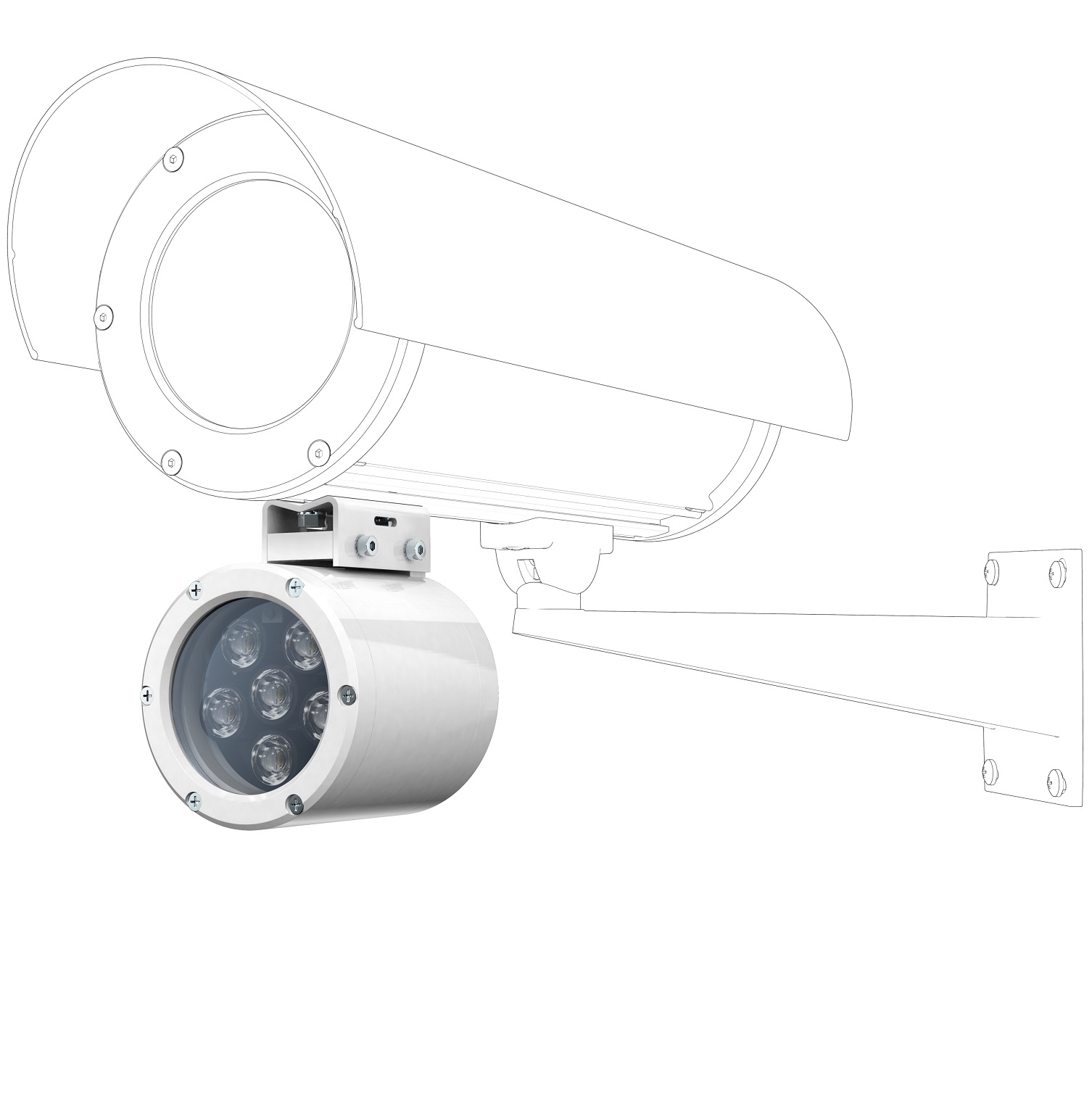 ПБС-20/60 Ex Прожектор белого света взрывозащищенный