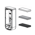 BXS CAP Верхняя крышка серебристая