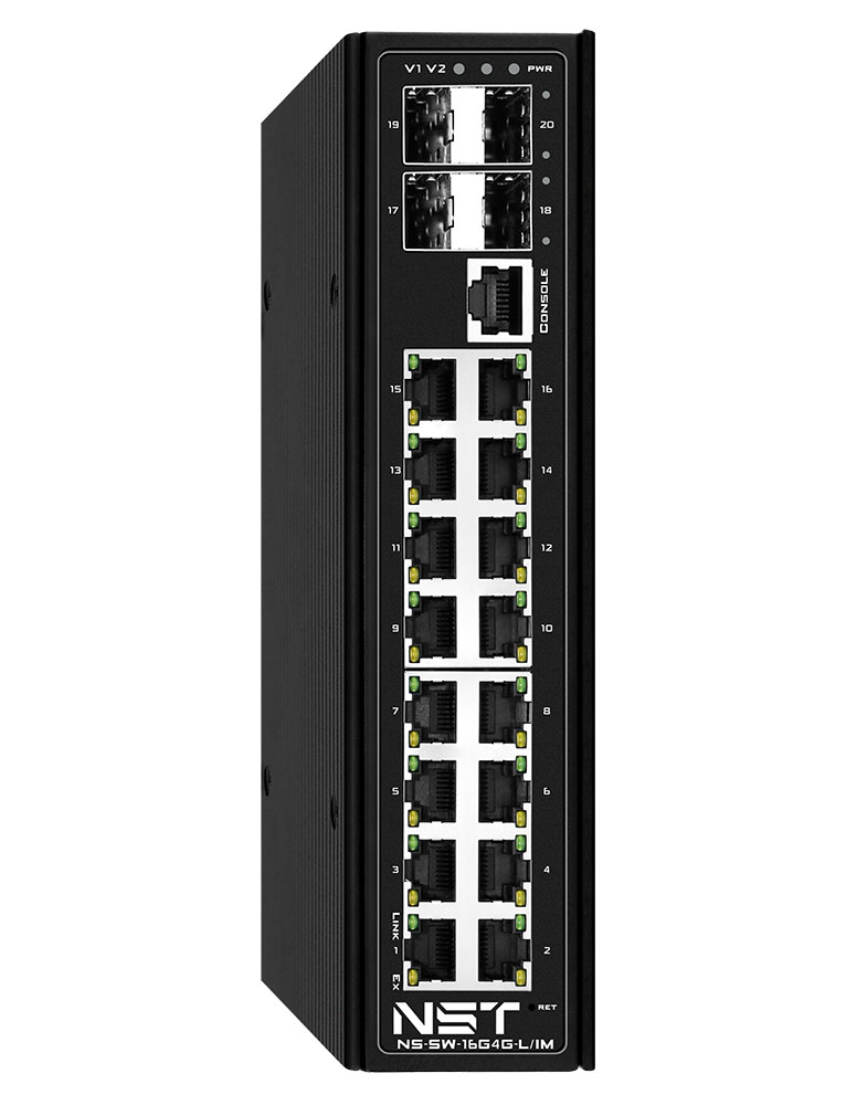 NST NS-SW-16G4G-PL/IM индустриальный L2+ PoE коммутатор