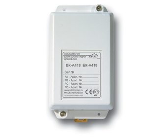 БК-A418 Блок коммутации пульта консьержа