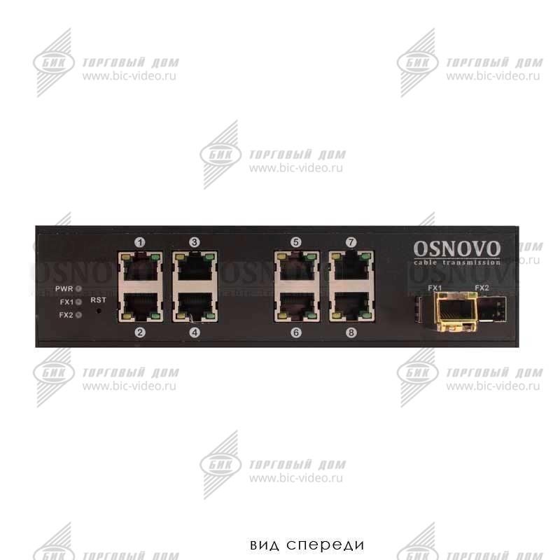Купить SW8091/IC Промышленный PoE коммутатор в СПб. ТД «Бик»
